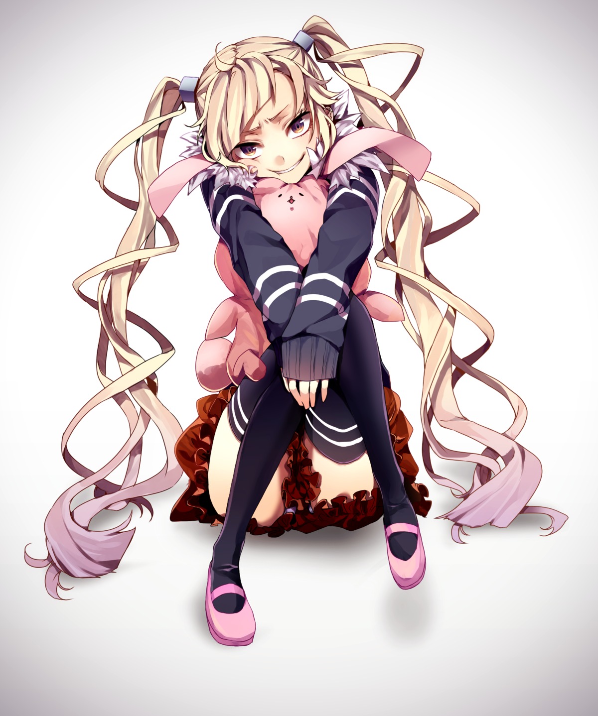hakuri, thighhighs