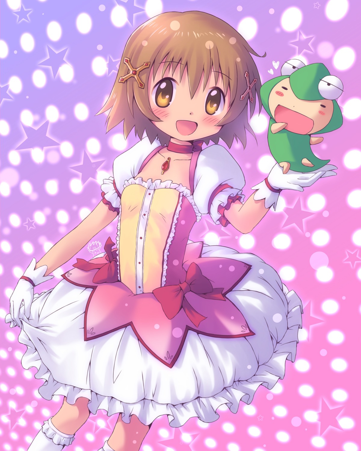 akisorapx, cosplay, hidamari_sketch, mahou_shoujo_madoka_magica, ume_(character), yuno