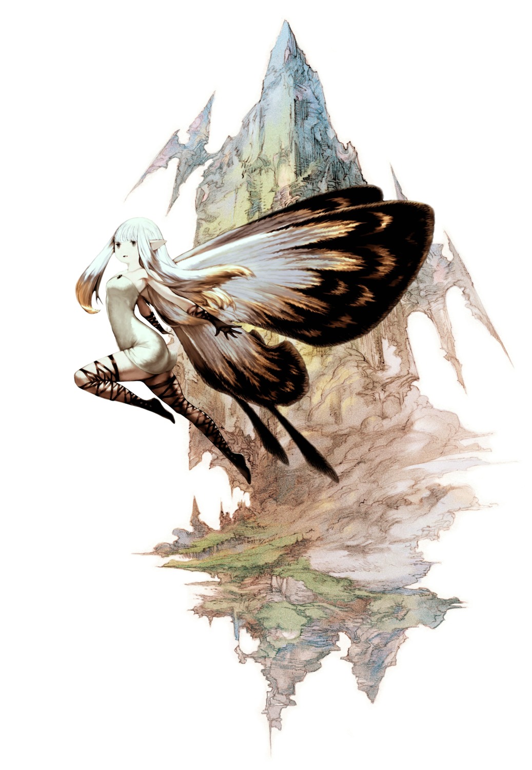 ass, bravely_default, fairy, square_enix, tagme, thighhighs, wings