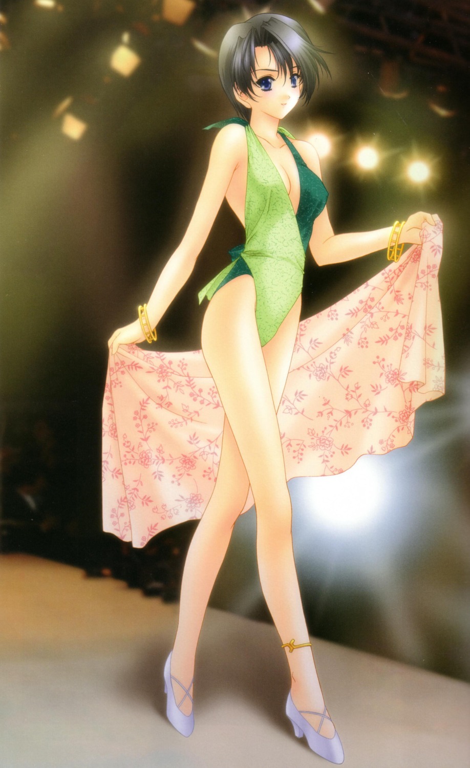 cleavage, kimizuka_aoi, love_songs, swimsuits