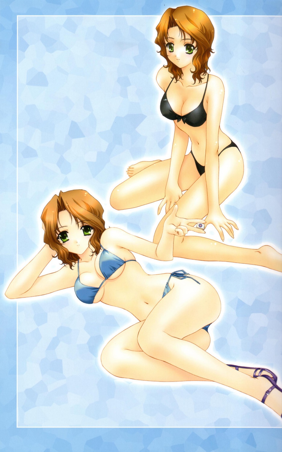 bikini, futaba_riho, kimizuka_aoi, love_songs, swimsuits