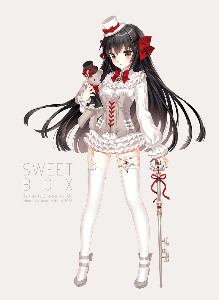 butterfly_dream, garter, lolita_fashion, nardack, stockings, thighhighs