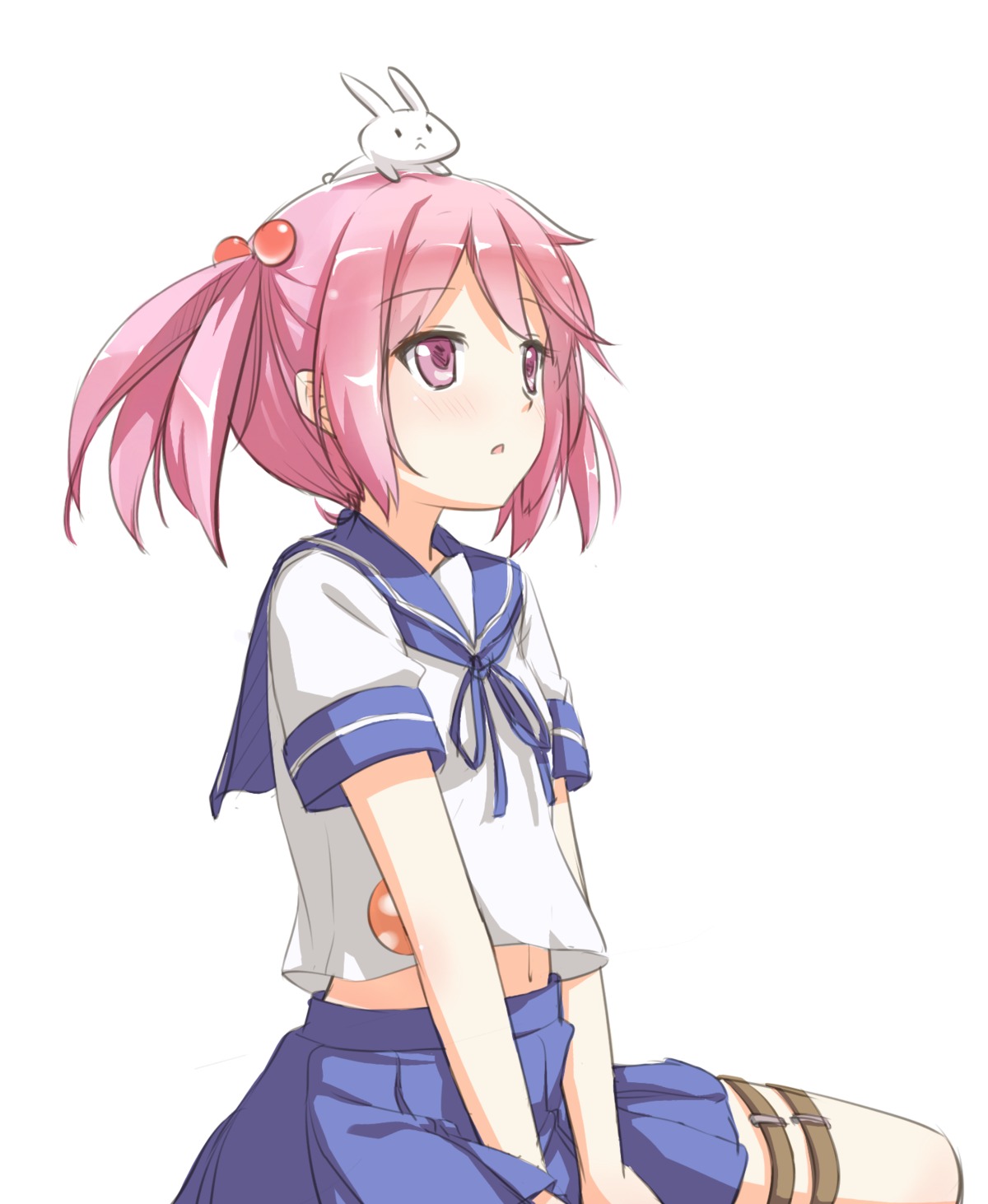 kantai_collection, plhsxf, sazanami_(kancolle), seifuku