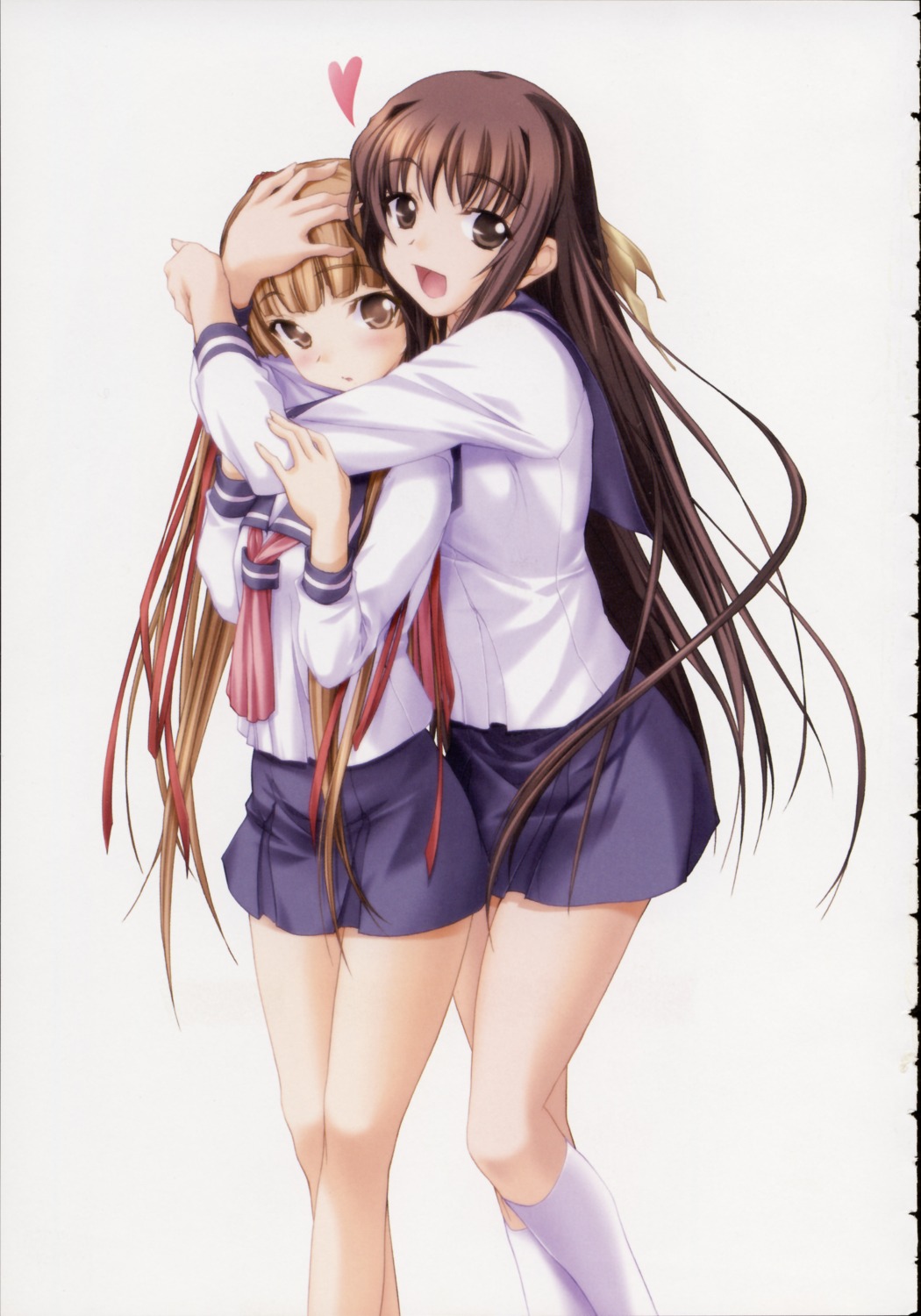 hizuki_ayumi, hizuki_mitsuna, kawagishi_keitarou, shin_ringetsu