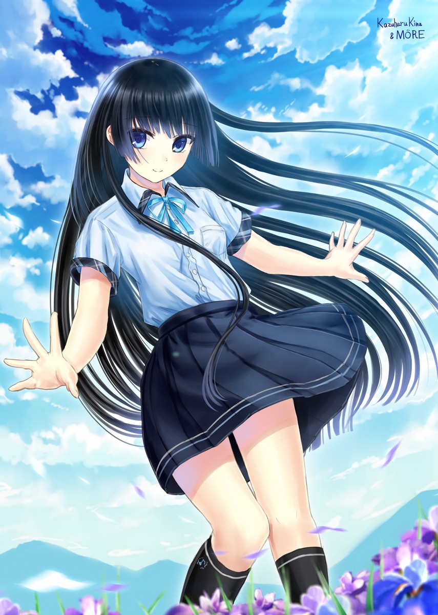 ayame_no_machi_to_ohimesama, furukawa_ayame, kazuharu_kina, seifuku