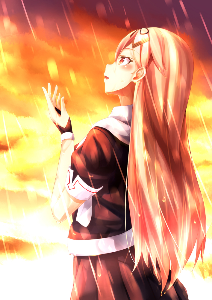aoi_usagi, kantai_collection, seifuku, yuudachi_(kancolle)