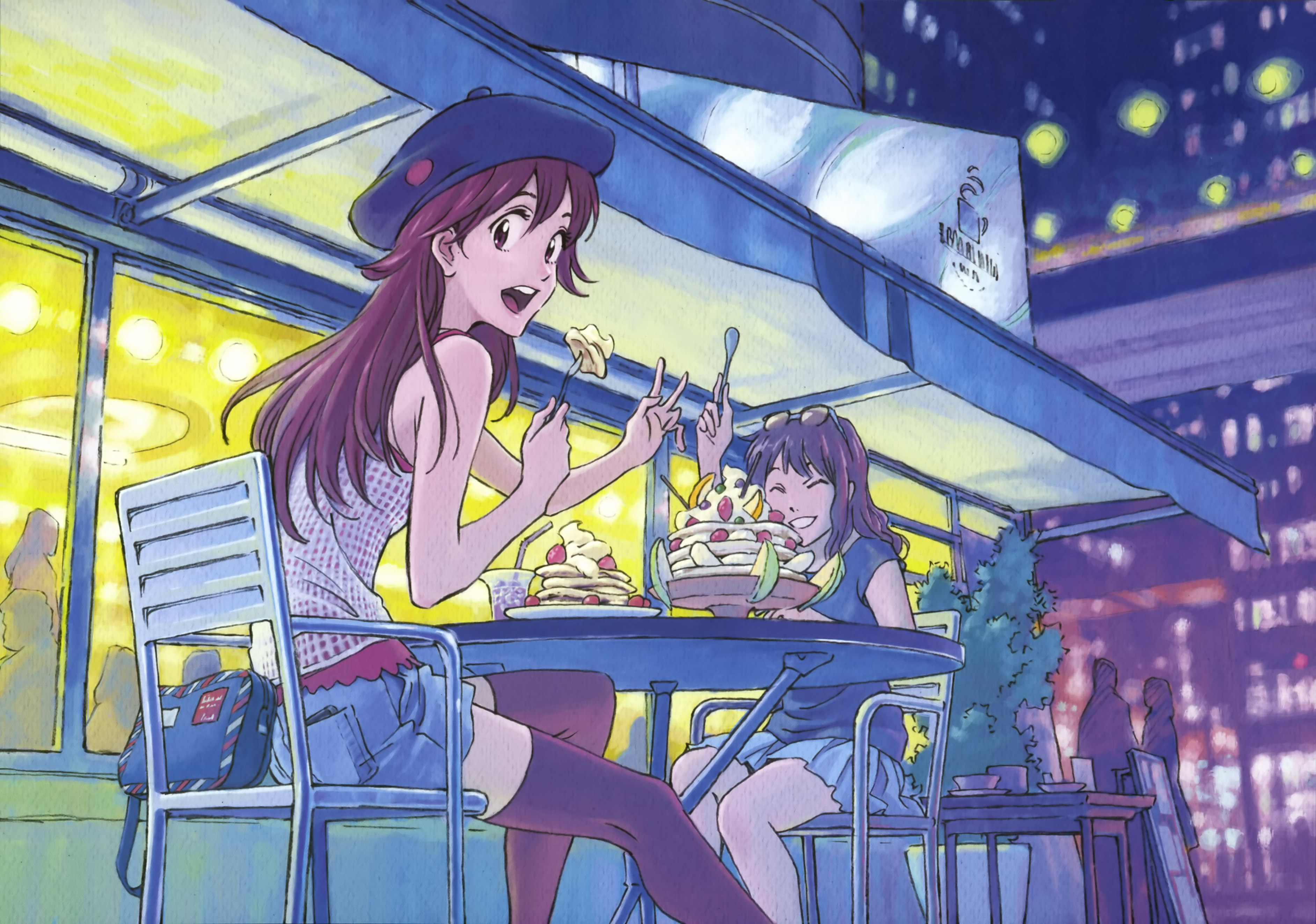 hiramatsu_tadashi, neon_genesis_evangelion, thighhighs