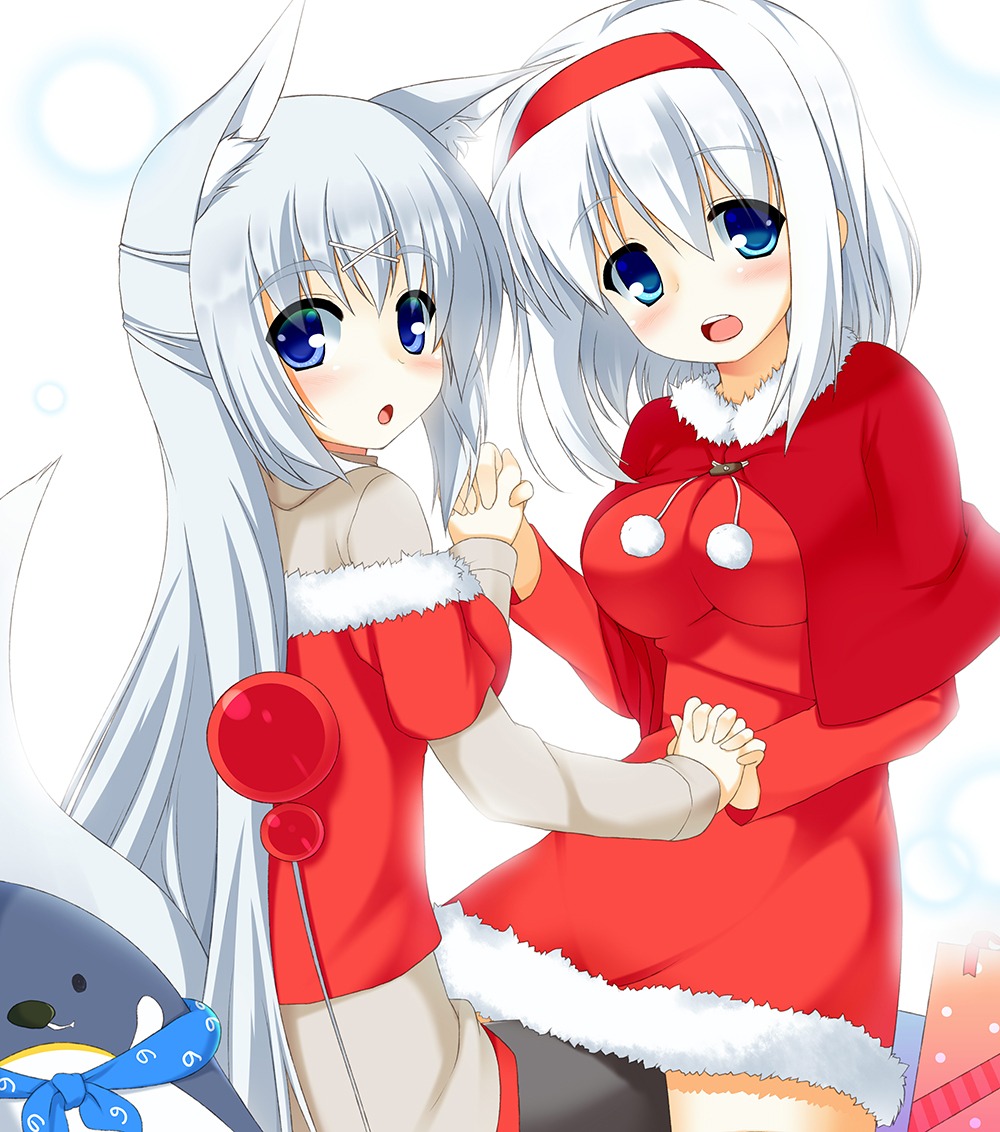 animal_ears, christmas, shirasu_youichi