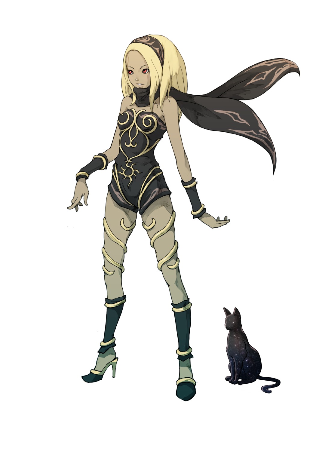gravity_daze, heels, kat_(gravity_daze), yamaguchi_yoshiaki