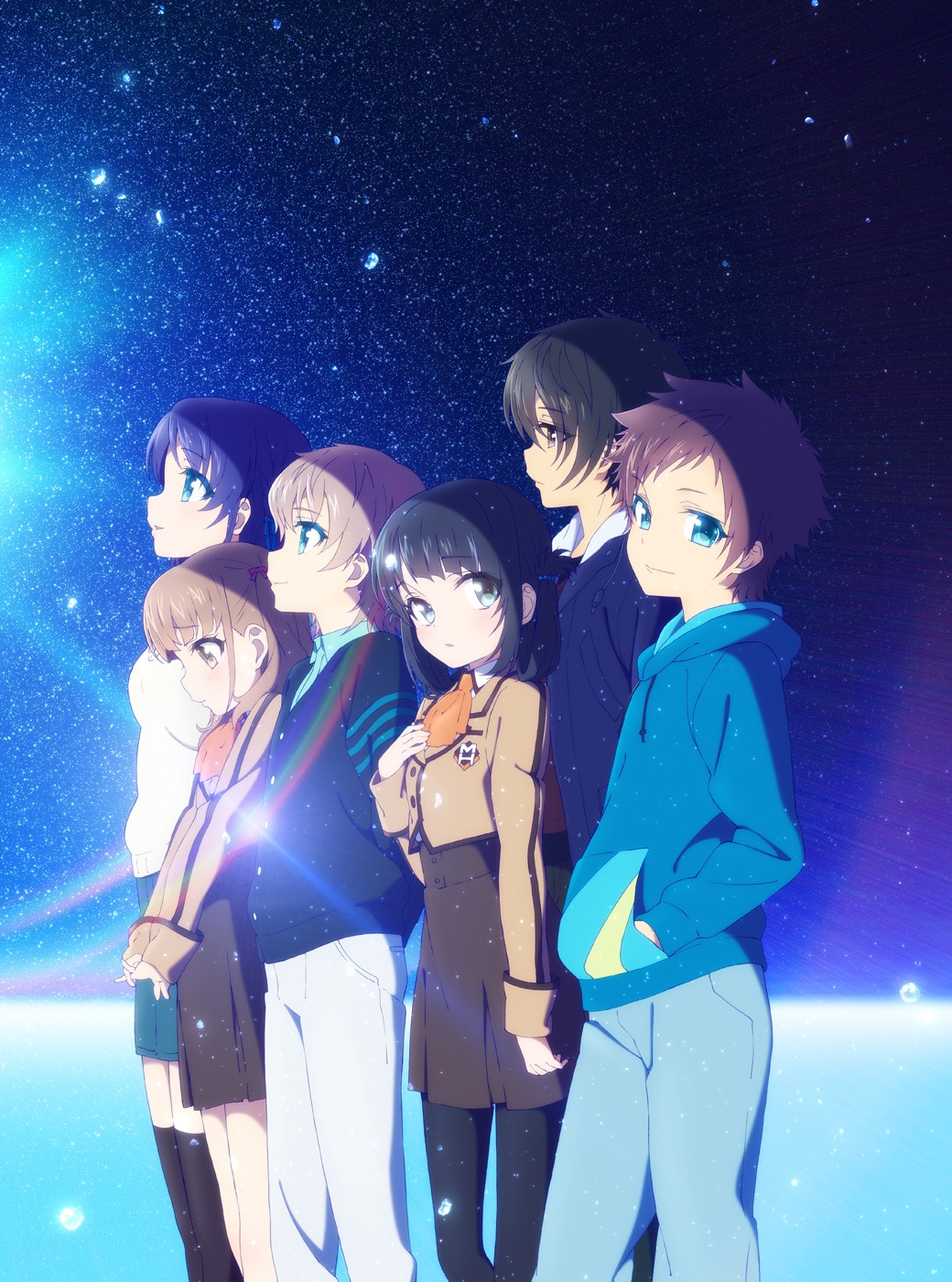 hiradaira_chisaki, hisanuma_sayu, isaki_kaname, kihara_tsumugu, nagi_no_asukara, pantyhose, sakishima_hikari, seifuku