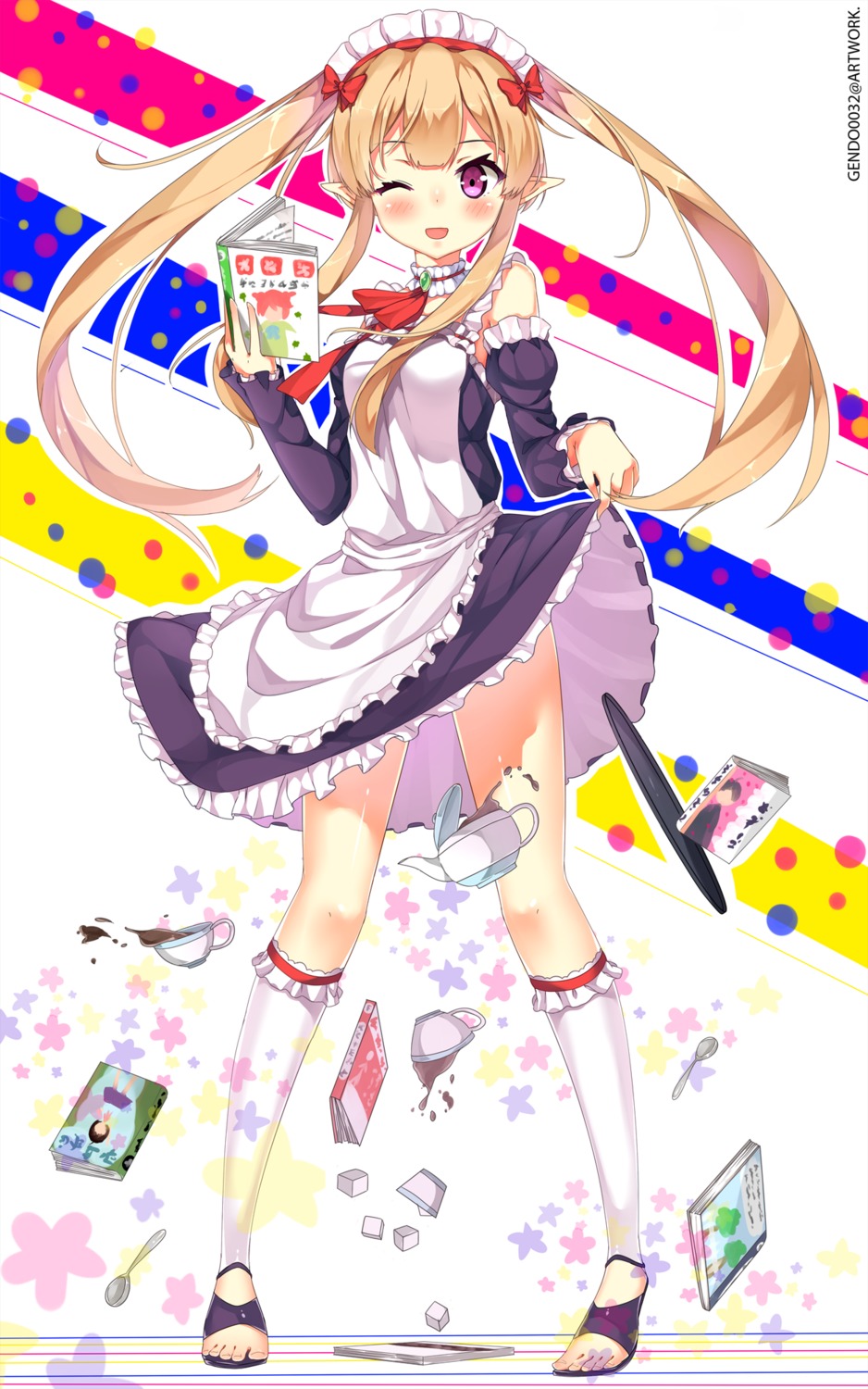 elf, gendo0032, maid, myuseru_foaran, outbreak_company, pointy_ears