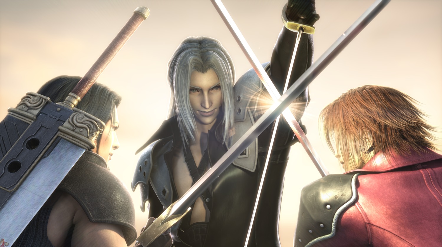 angeal_hewley, crisis_core, final_fantasy, final_fantasy_vii, genesis_rhapsodos, male, sephiroth