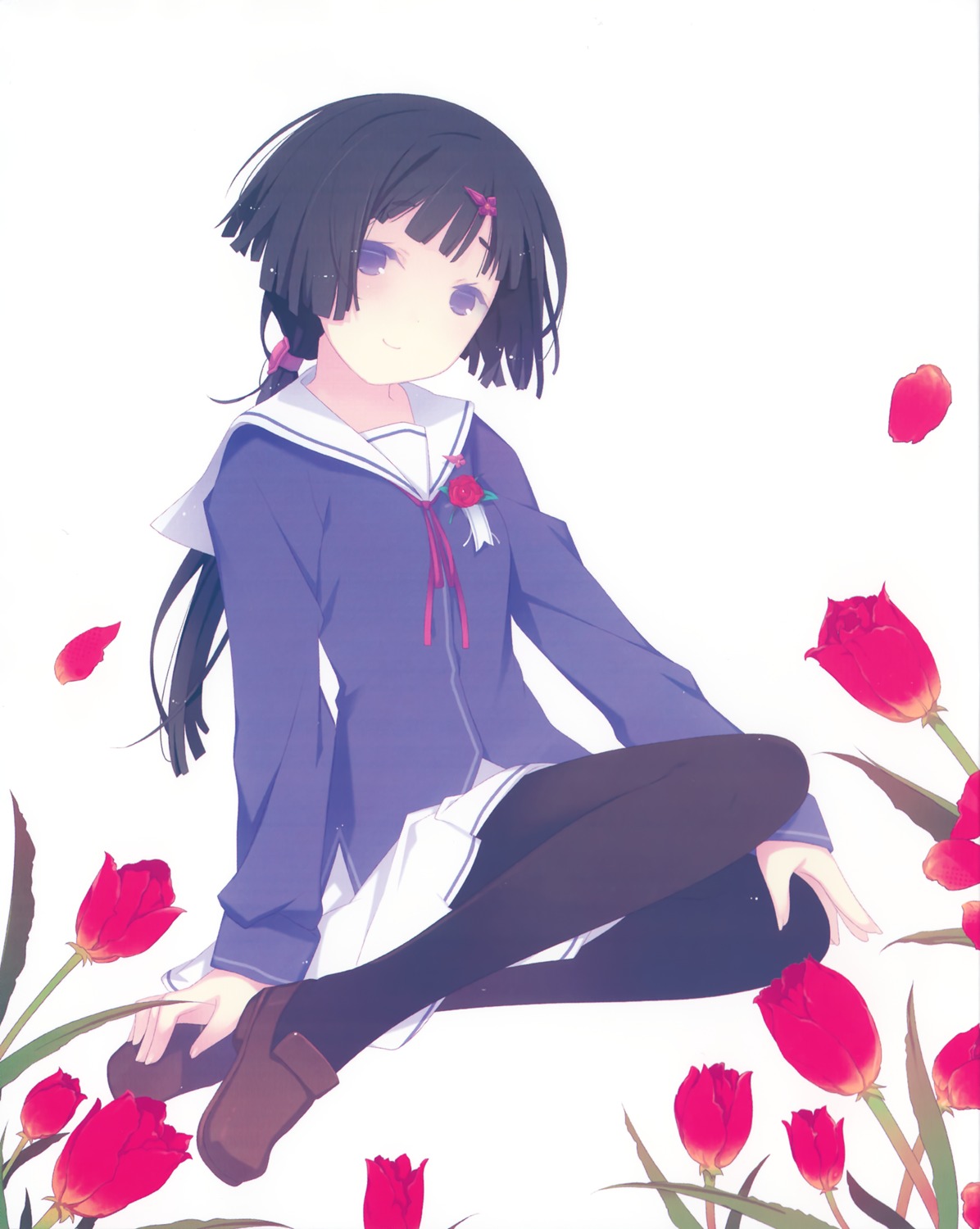 akishino_himeka, disc_cover, ore_no_kanojo_to_osananajimi_ga_shuraba_sugiru, pantyhose, ruroo, seifuku