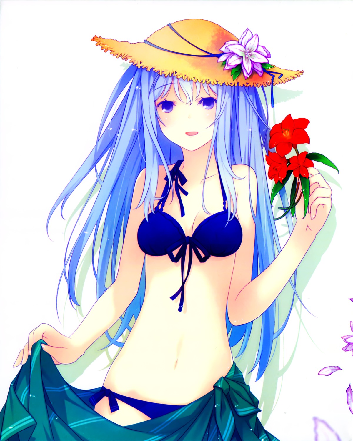 bikini, color_issue, disc_cover, natsukawa_masuzu, ore_no_kanojo_to_osananajimi_ga_shuraba_sugiru, ruroo, swimsuits