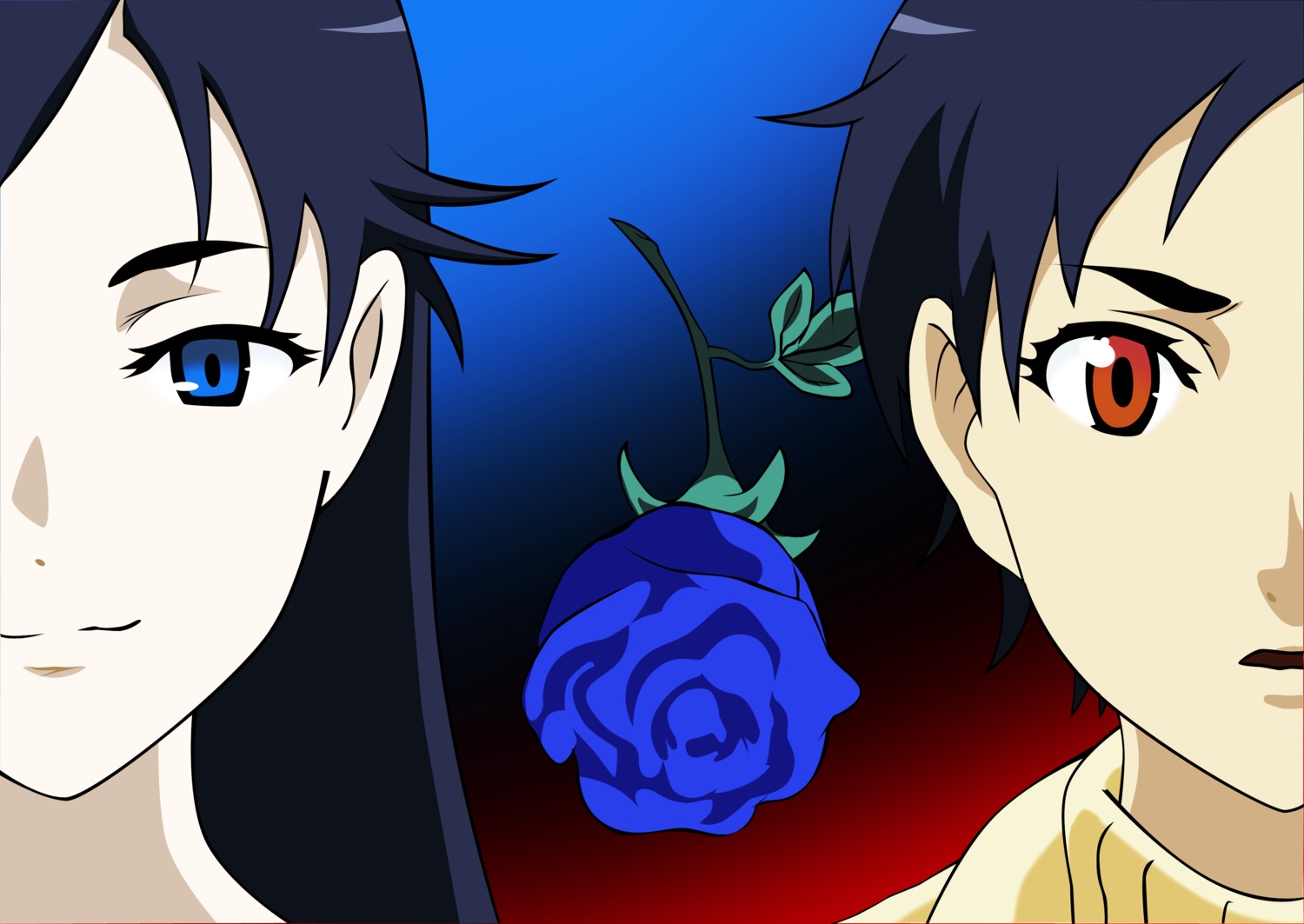 blood+, blood_the_last_vampire, diva_(blood+), otonashi_saya, vector_trace