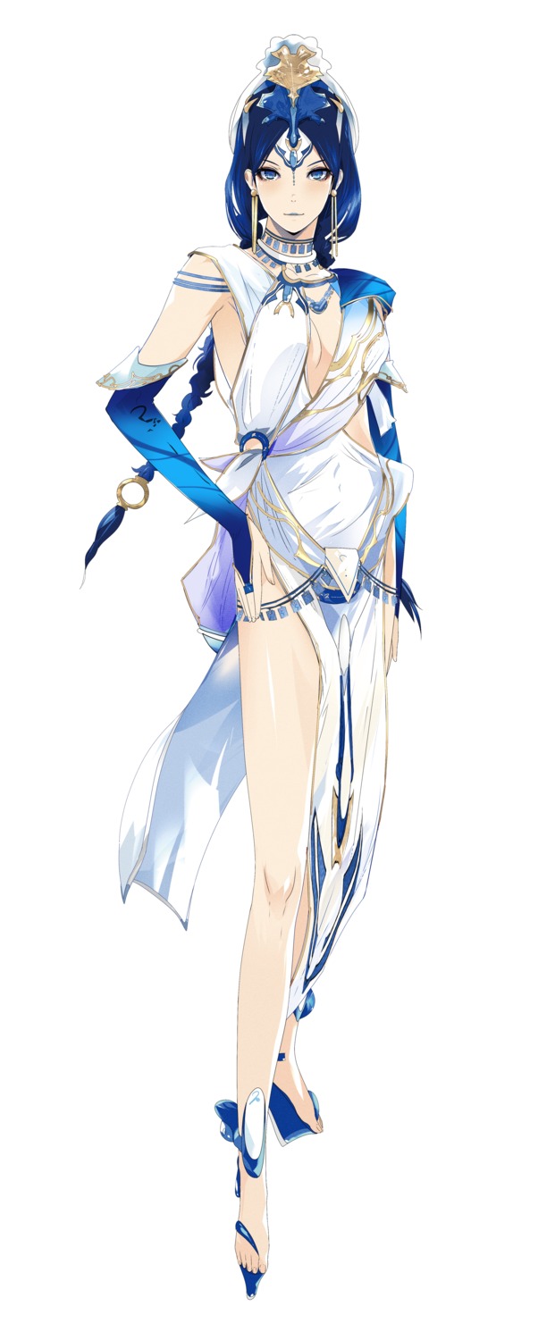 caelea, cleavage, deception_iv:_the_nightmare_princess, dress, kagerou:_darkside_princess, koei_tecmo, maeda_hirotaka, no_bra
