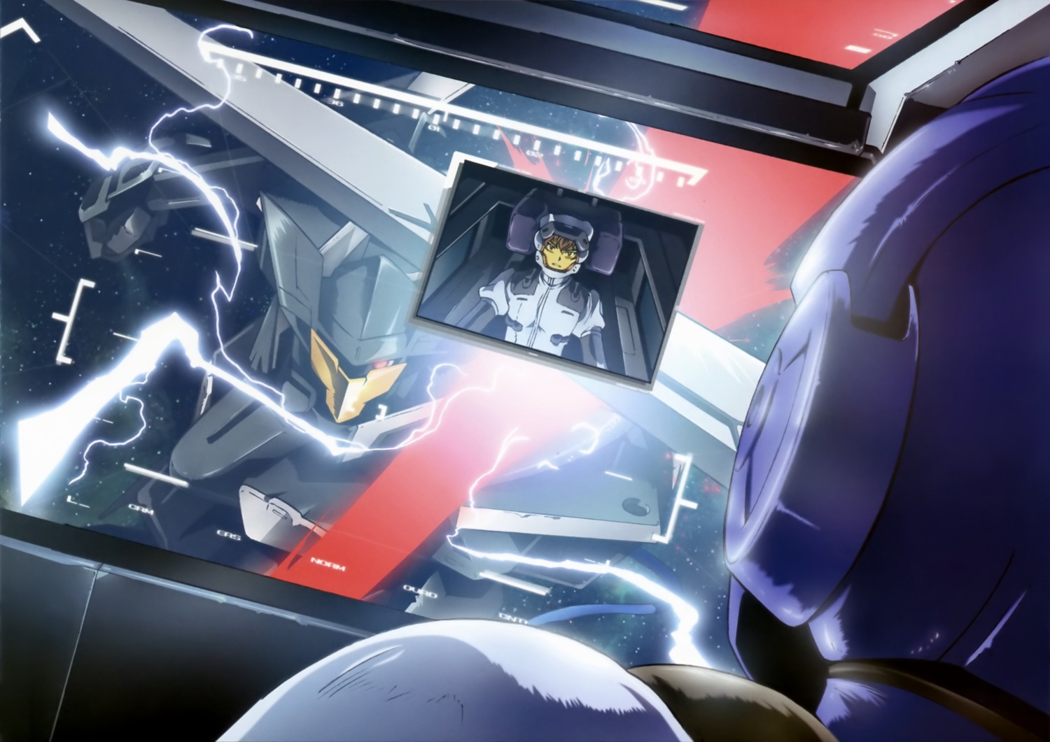 graham_aker, gundam, gundam_00, mecha, setsuna_f_seiei, sword, union_flag