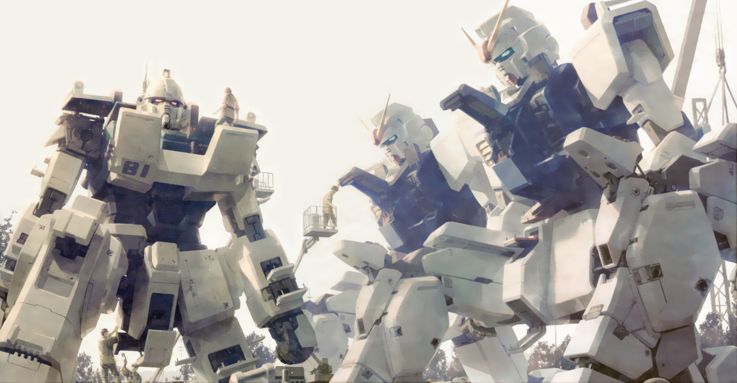 gundam, katoki_hajime, mecha, the_08th_ms_team