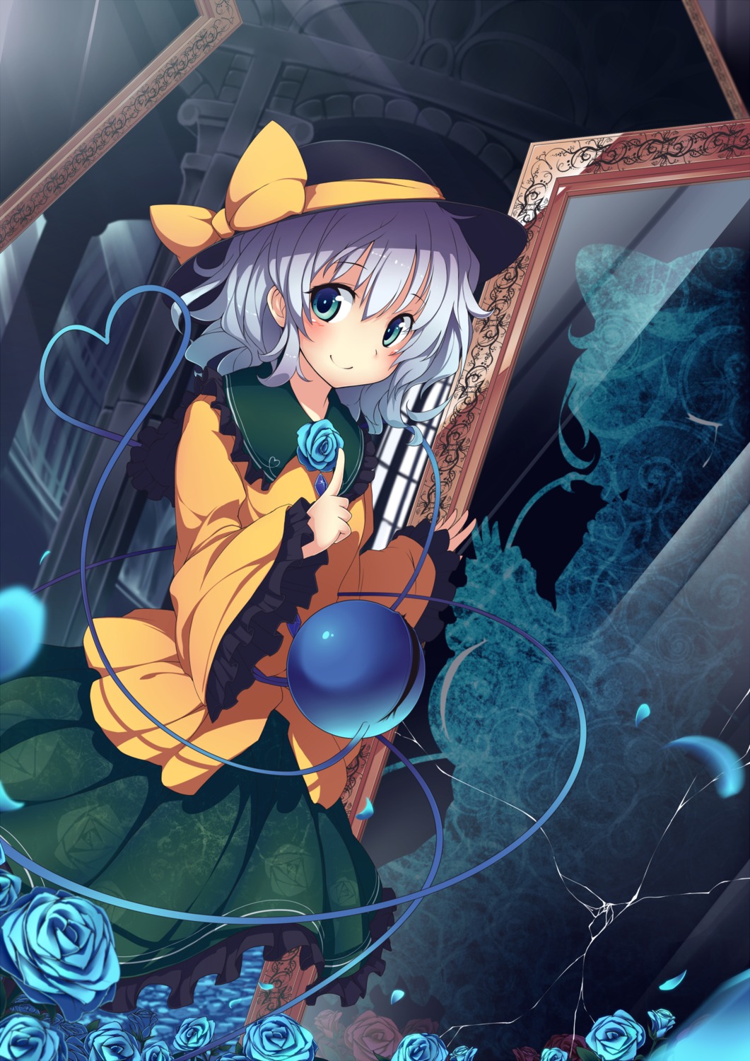 komeiji_koishi, touhou, ugume