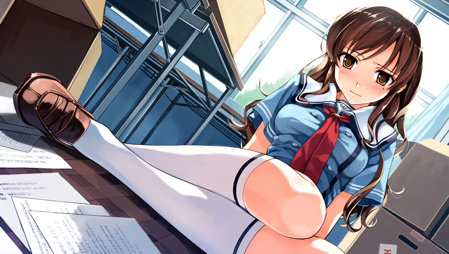 abhar, game_cg, misaki_kurehito, nakano_hinata, seifuku, suiheisen_made_nan_mile?