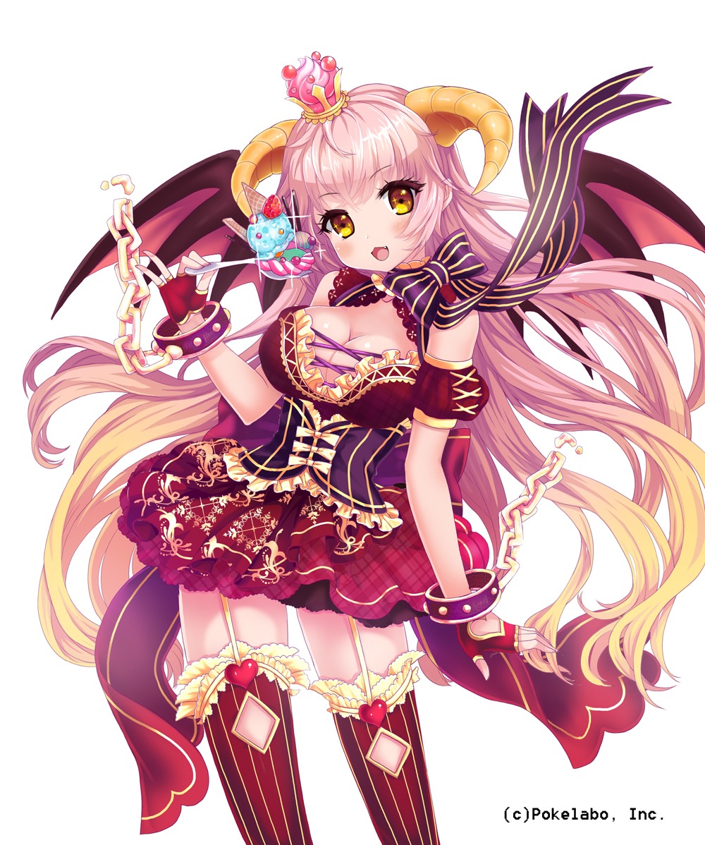 cleavage, juke, stockings, thighhighs, wings