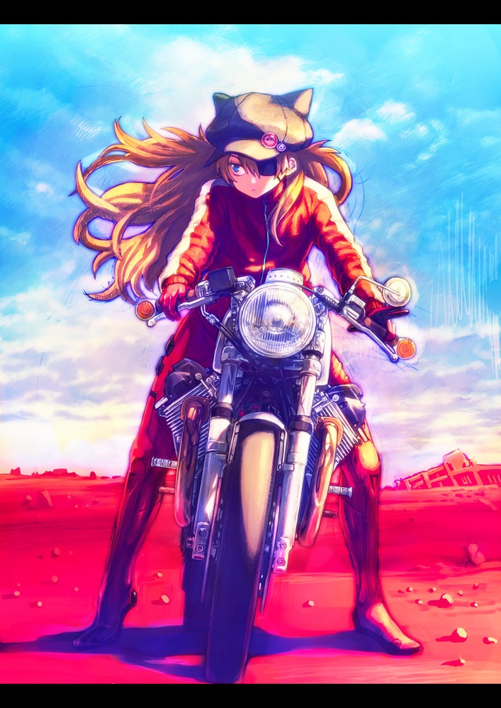boyaking, eyepatch, neon_genesis_evangelion, souryuu_asuka_langley