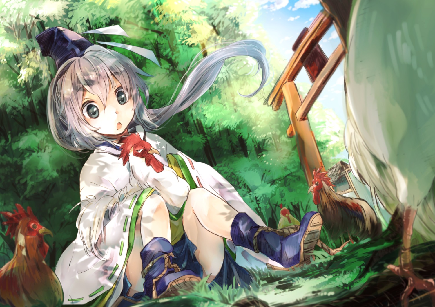 makuwauri, mononobe_no_futo, touhou