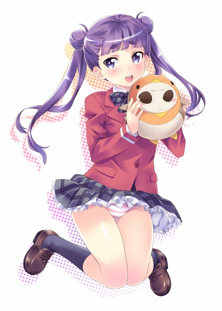 chou_yoriyuki, komadori_renge, pantsu, seifuku, sekai_seifuku:_bouryaku_no_zvezda, shimapan
