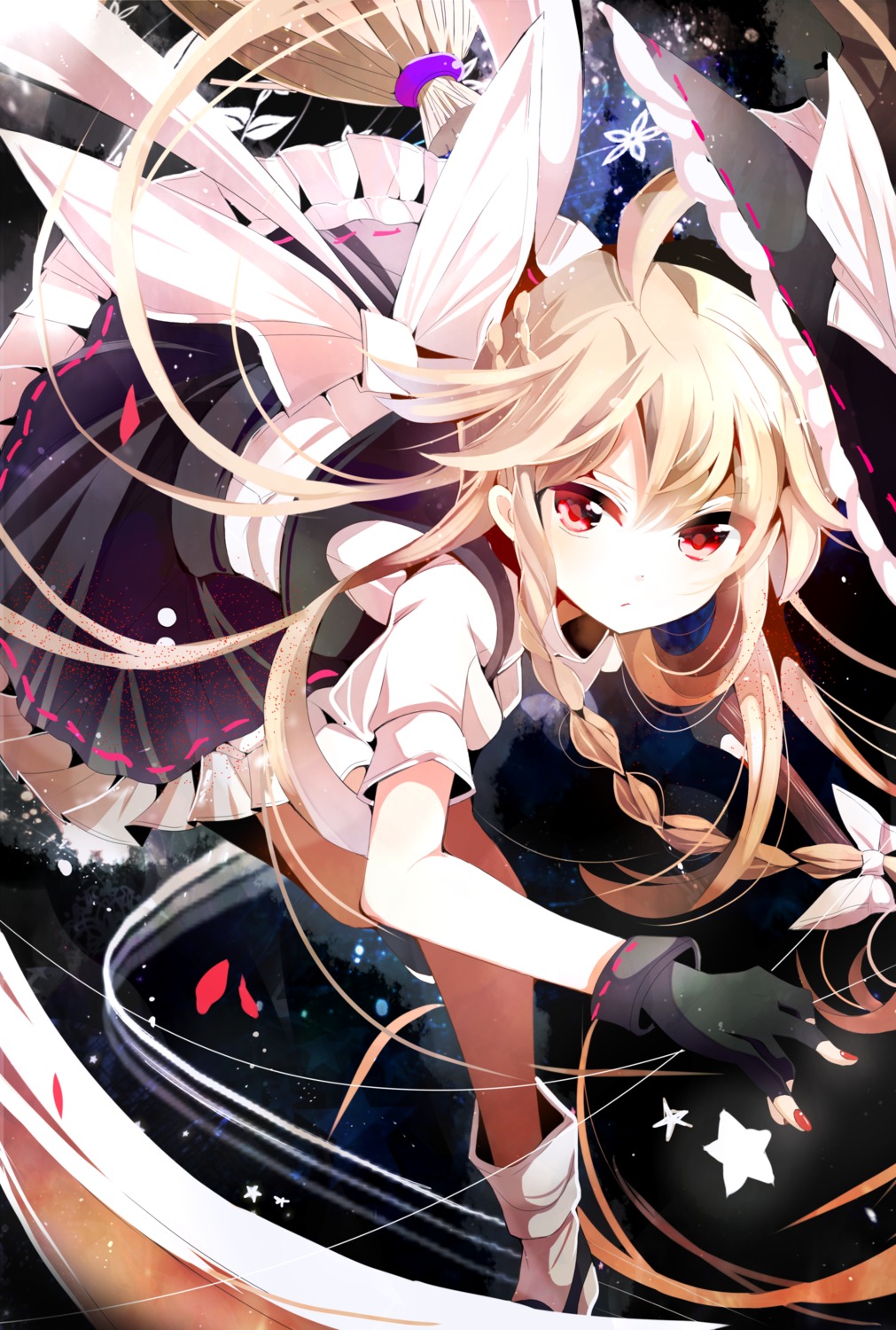 fumiko_(miruyuana), kirisame_marisa, touhou