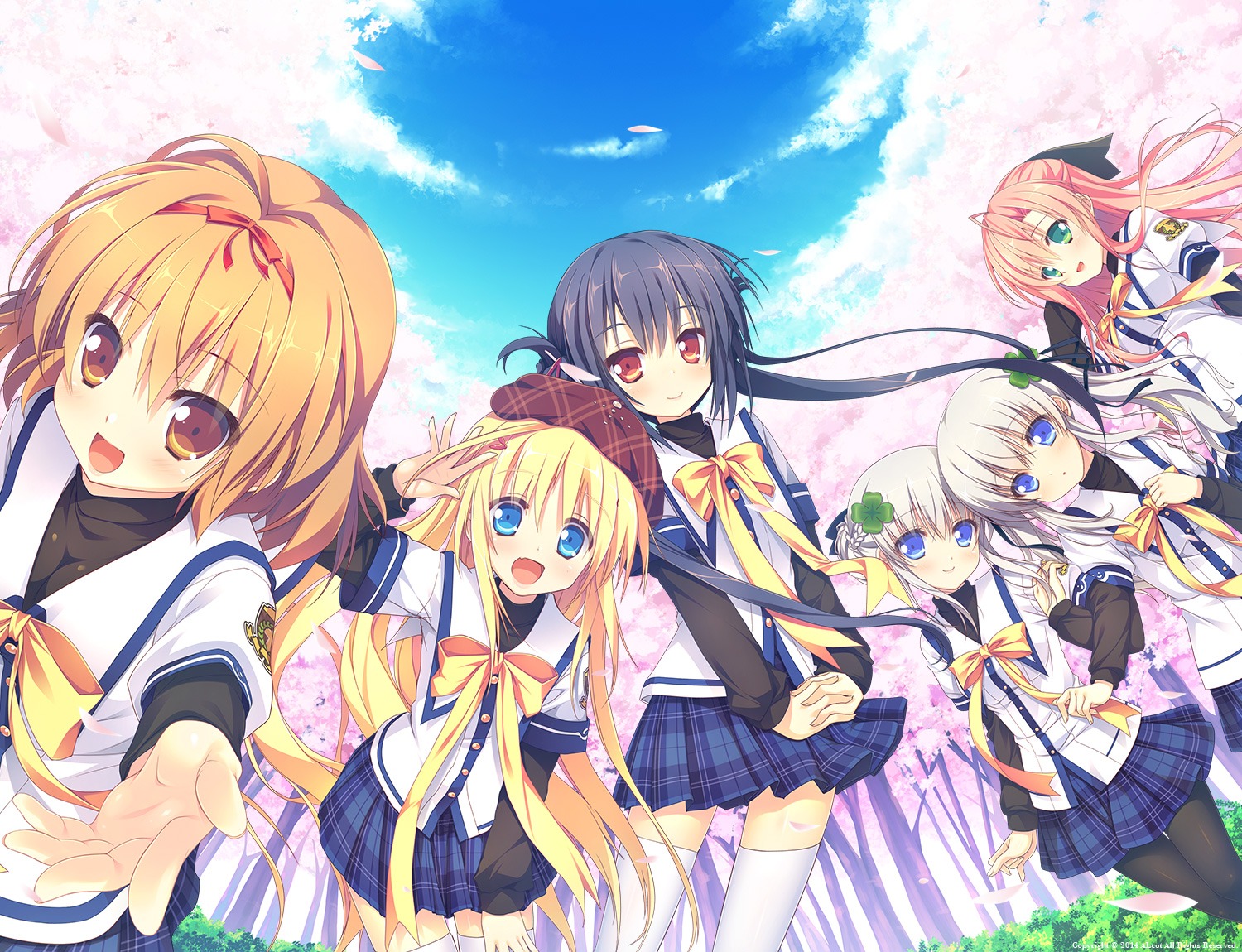 alcot, chikotam, clover_day's, kagami_hekiru, kagami_hikaru, narumi_yuu, nimura_yuuji, pantyhose