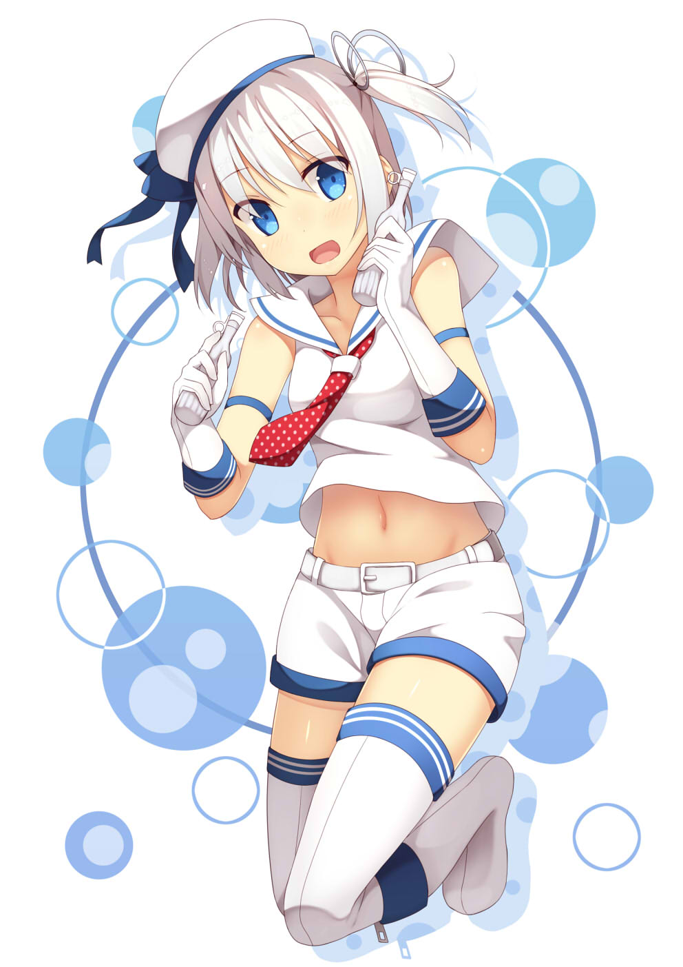 samegami, thighhighs