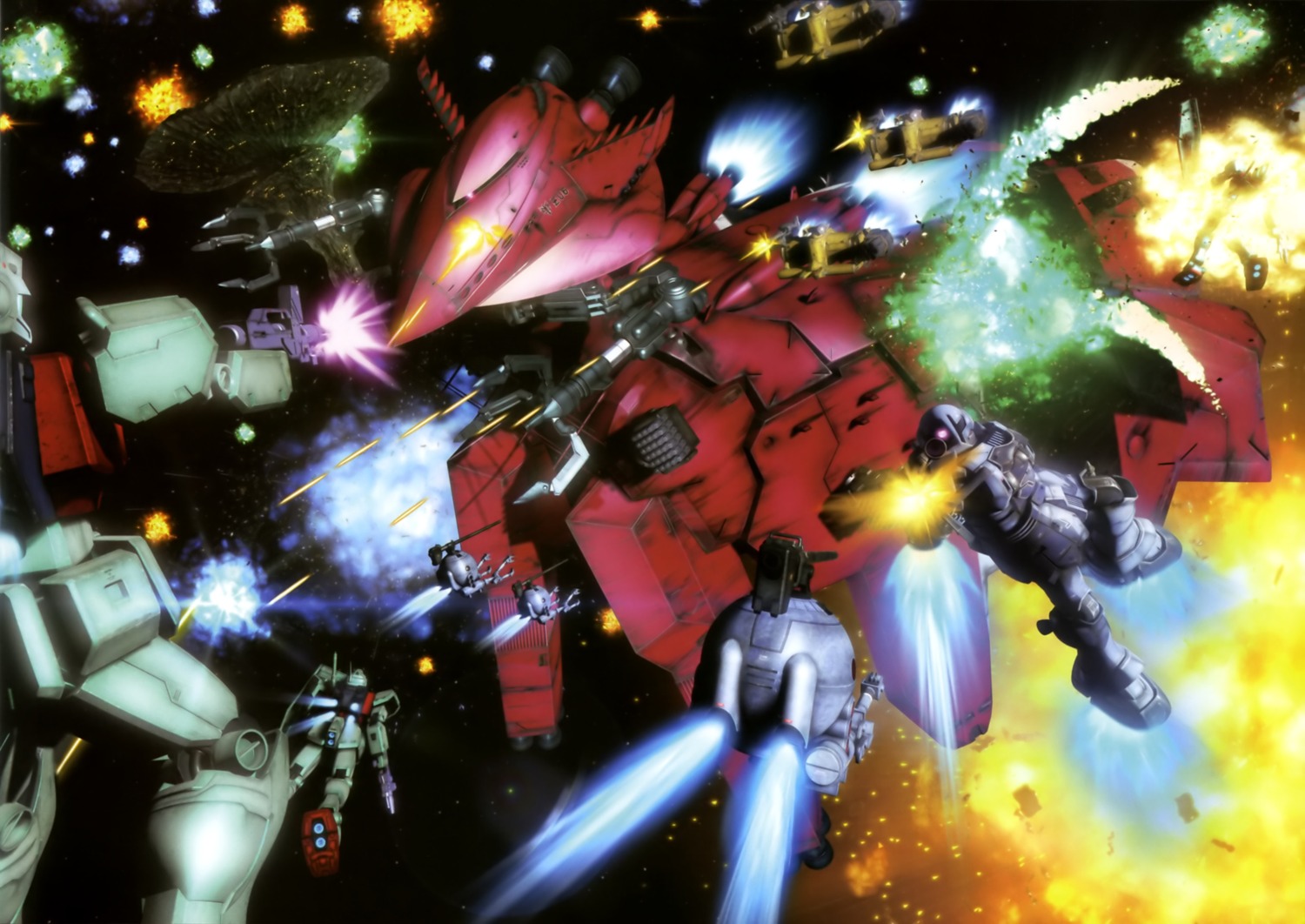 gun, gundam, mecha, mobile_suit_gundam, rgm-79_gm, sword, zudah