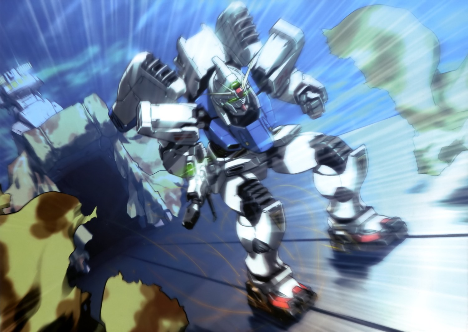 gun, gundam, gundam_f91, gundam_f91_(mecha), mecha