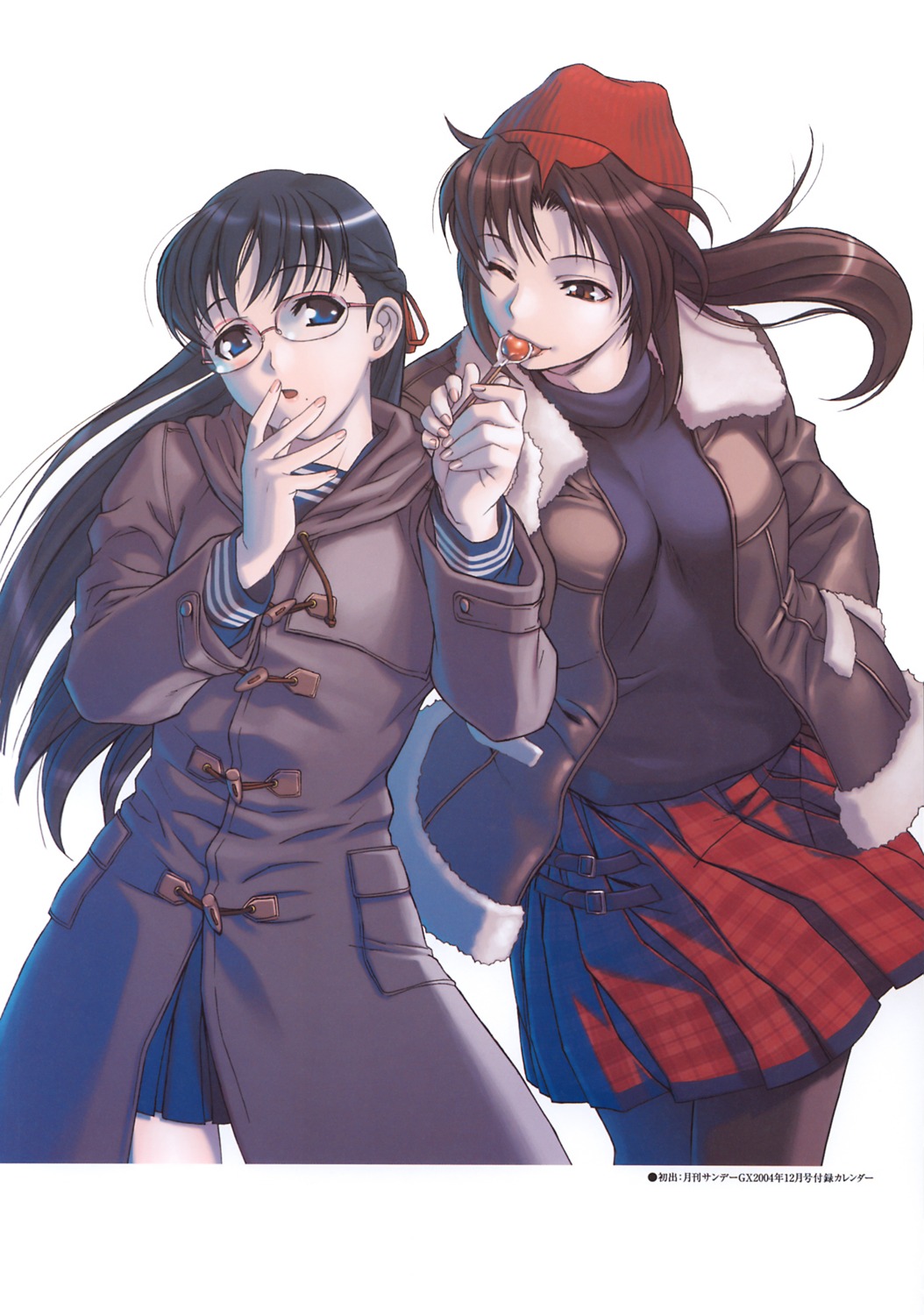 black_lagoon, hiroe_rei, megane, revy, washimine_yukio