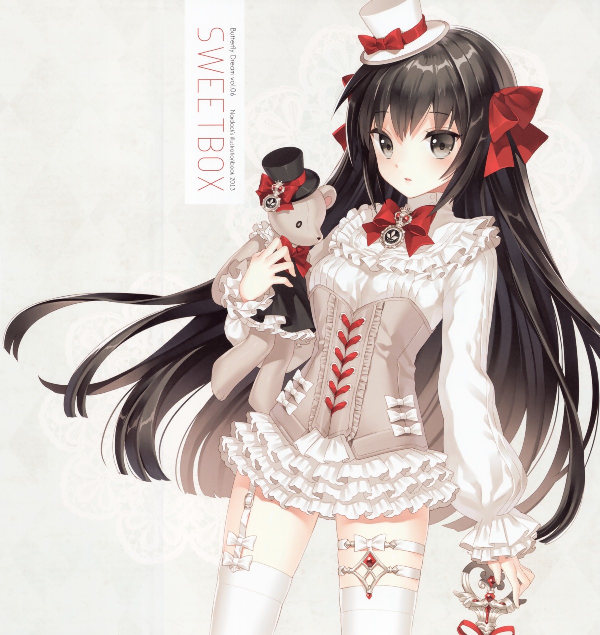 butterfly_dream, garter, lolita_fashion, nardack, stockings, thighhighs