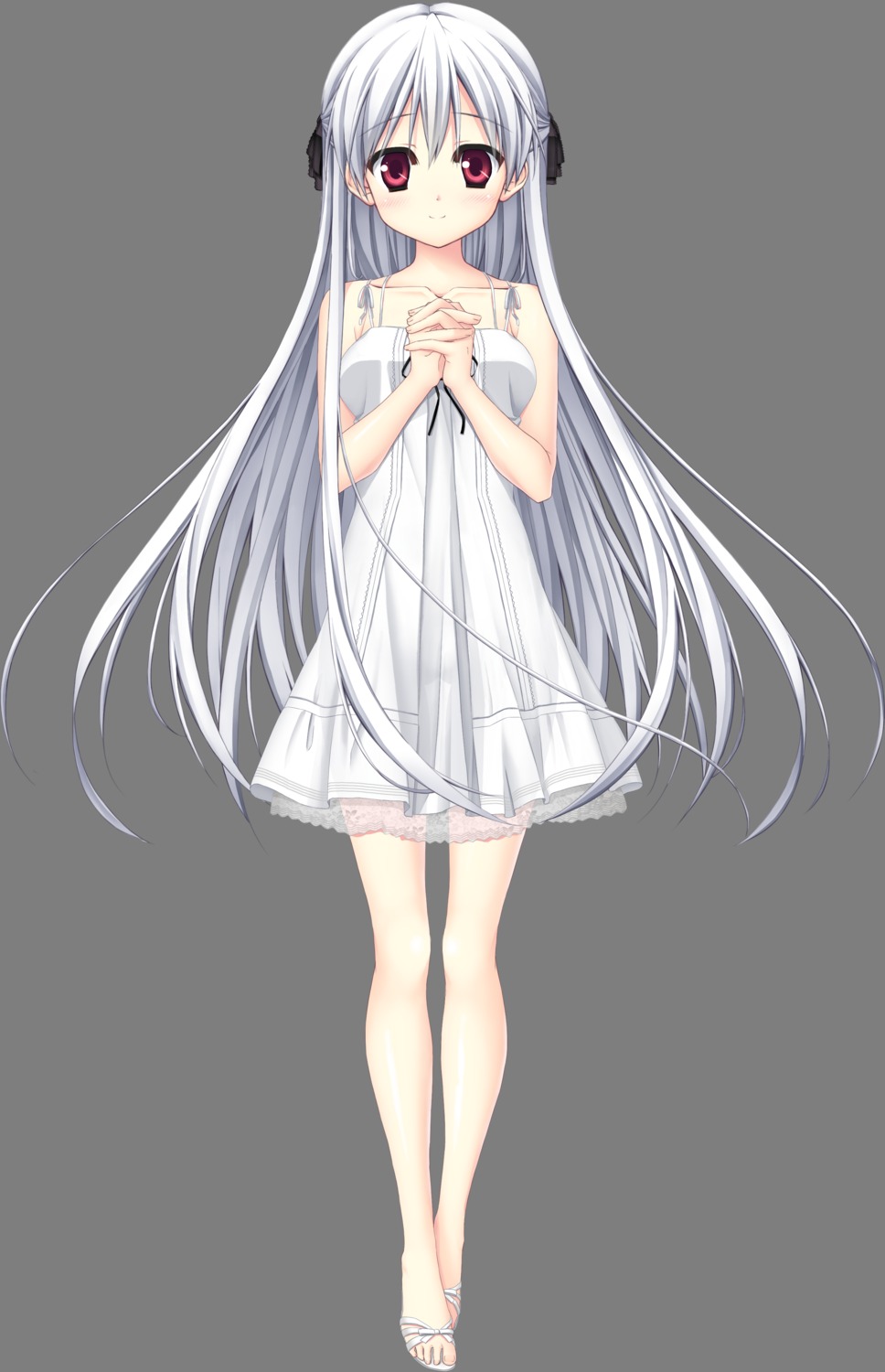 akizuki_tsukasa, dress, haruka_kanata, mizushiro_haruka, see_through, sorahane, summer_dress, transparent_png