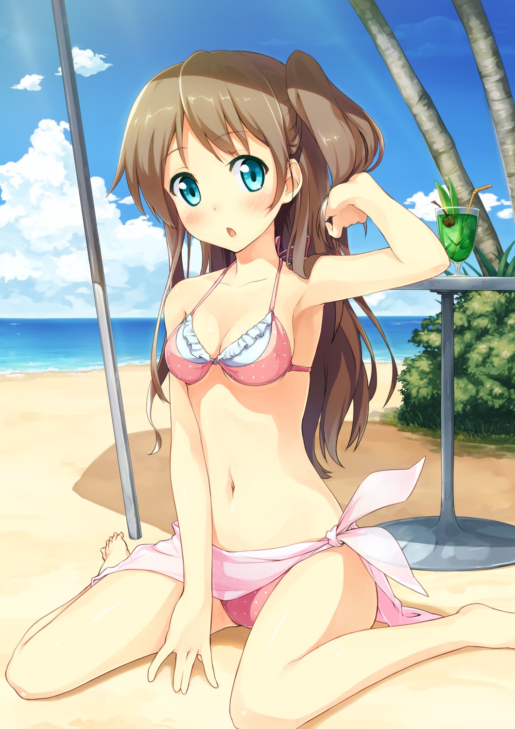 bikini, cleavage, shinonome_haru, swimsuits