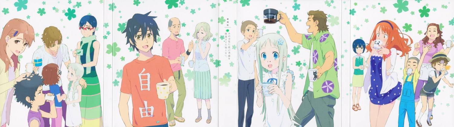 anjou_naruko, ano_hi_mita_hana_no_namae_wo_bokutachi_wa_mada_shiranai, dress, hisakawa_tetsudou, honma_irene, honma_meiko, honma_satoshi, matsuyuki_atsumu