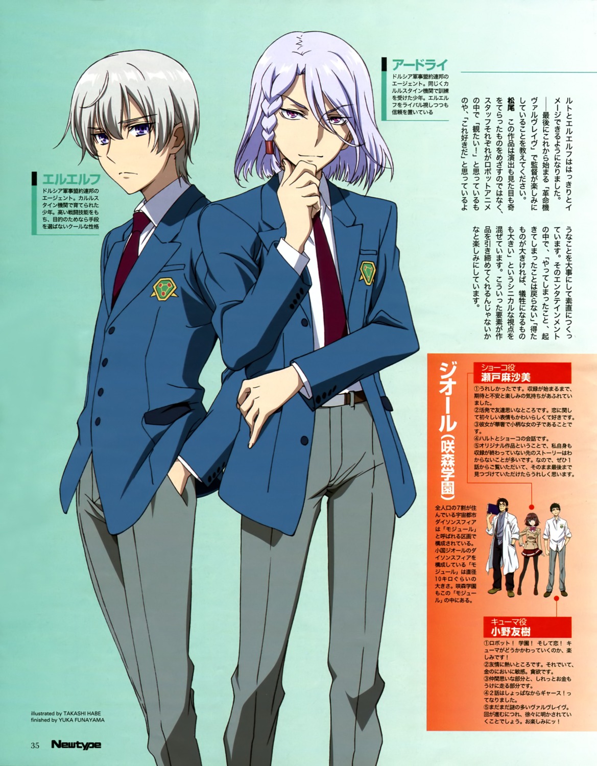 a-drei, habe_takashi, kakumeiki_valvrave, l-elf, male, seifuku