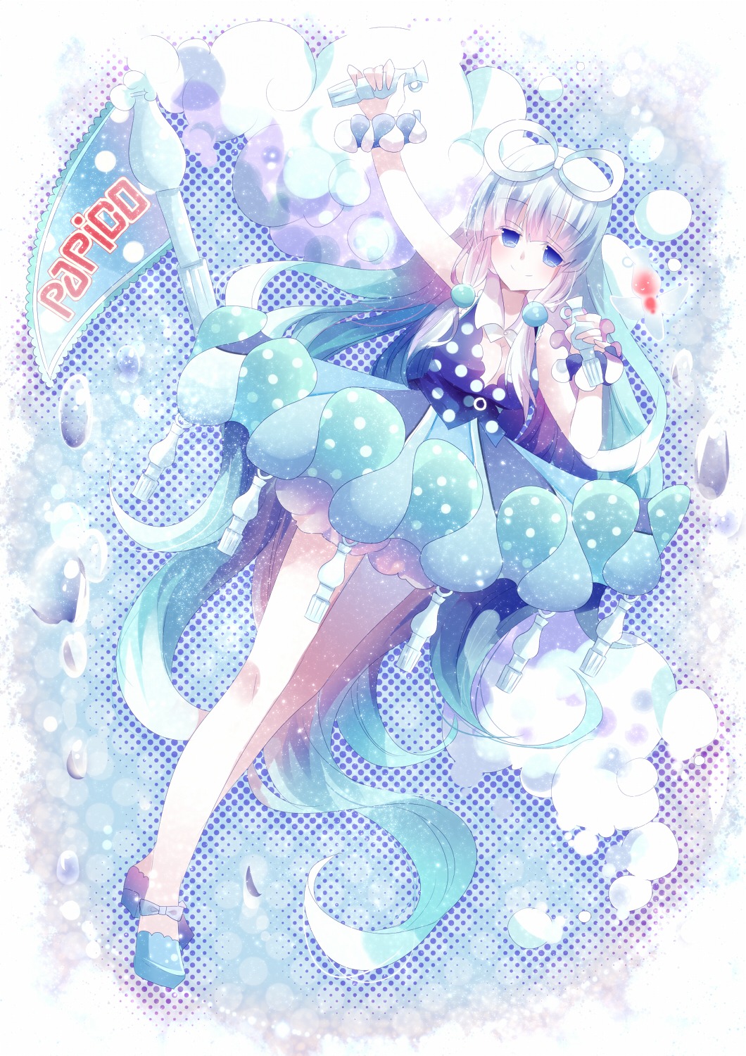 cleavage, dress, nanna_(artist), papico