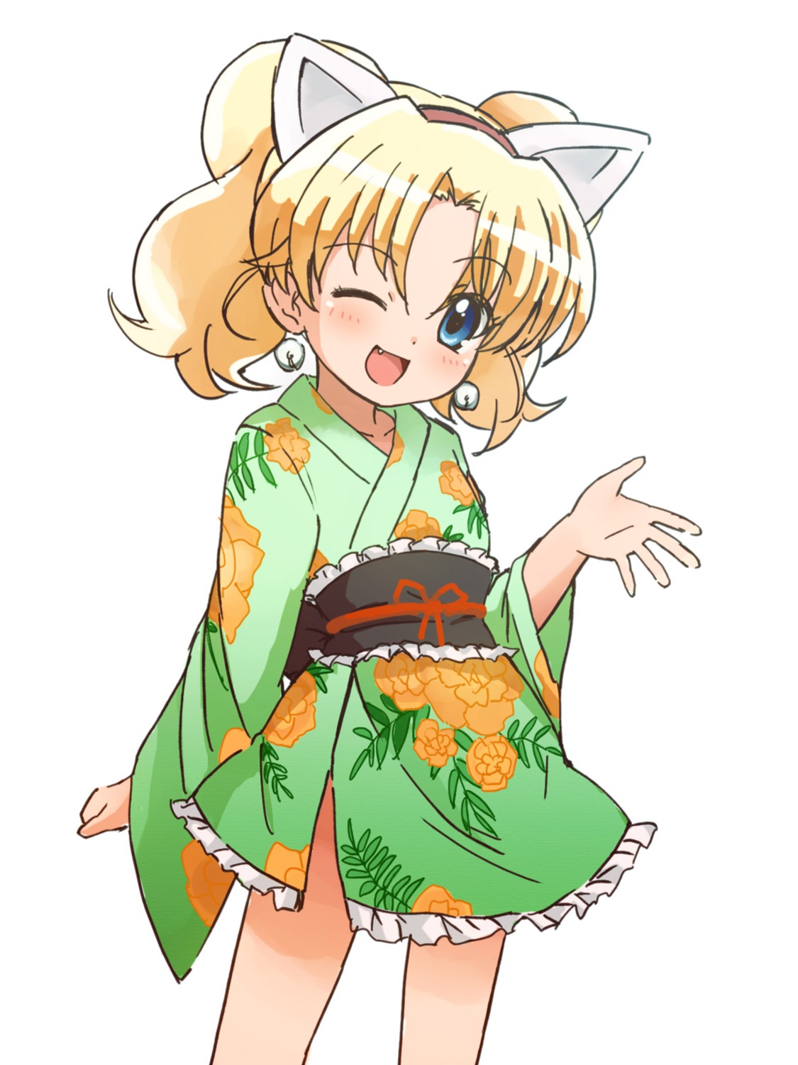 animal_ears, jewelpet, jewelpet_twinkle, miria_marigold_mackenzie, nekomimi, nyama, yukata