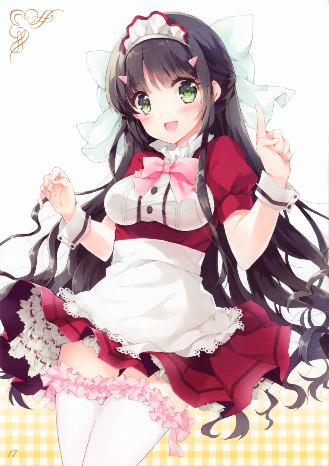 garter, kono_naka_ni_hitori_imouto_ga_iru!, maid, meli*melo, mottsun, thighhighs, tsuruma_konoe