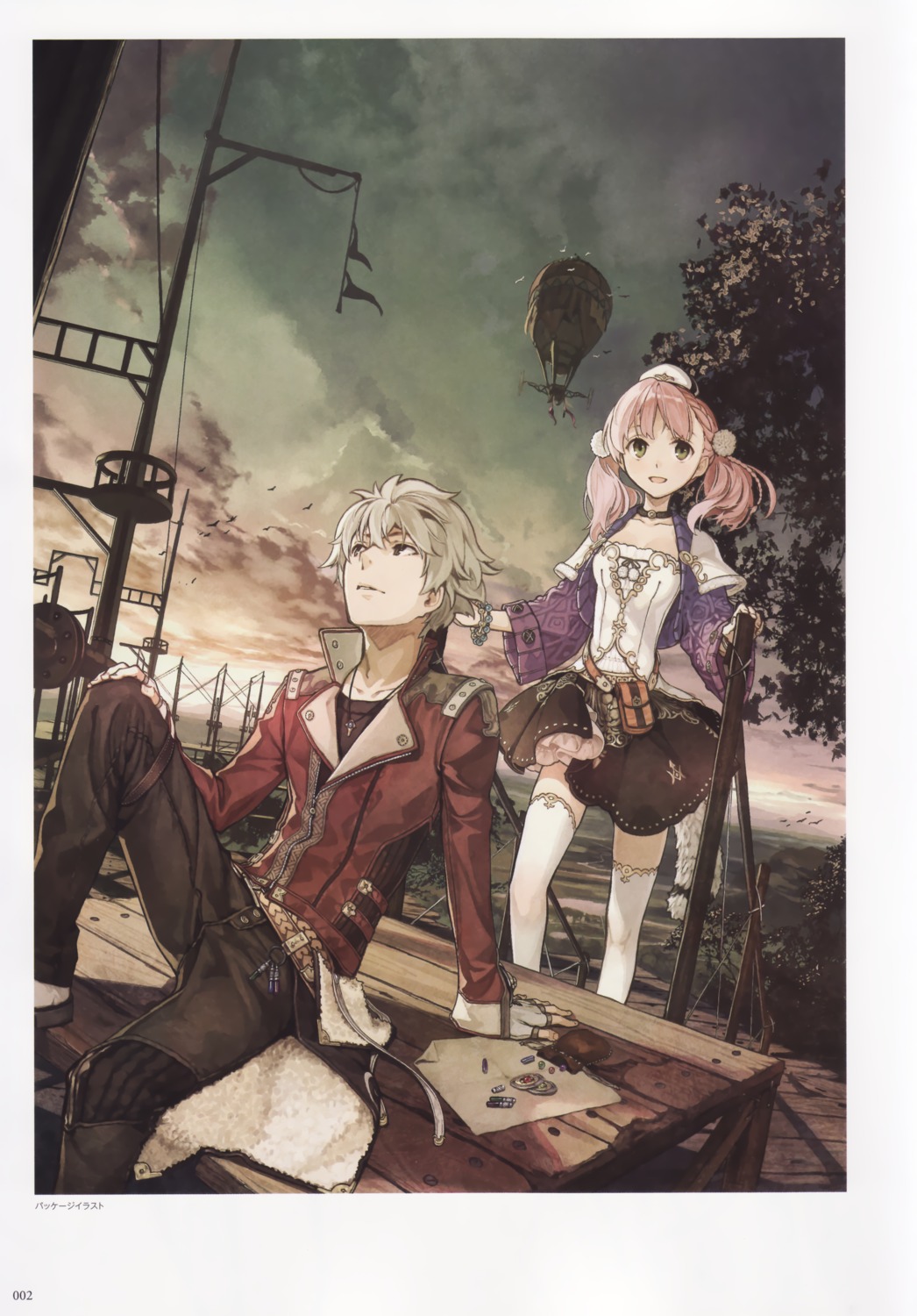 atelier, atelier_escha_&_logy, escha_malier, hidari, koei_tecmo, logix_ficsario, thighhighs
