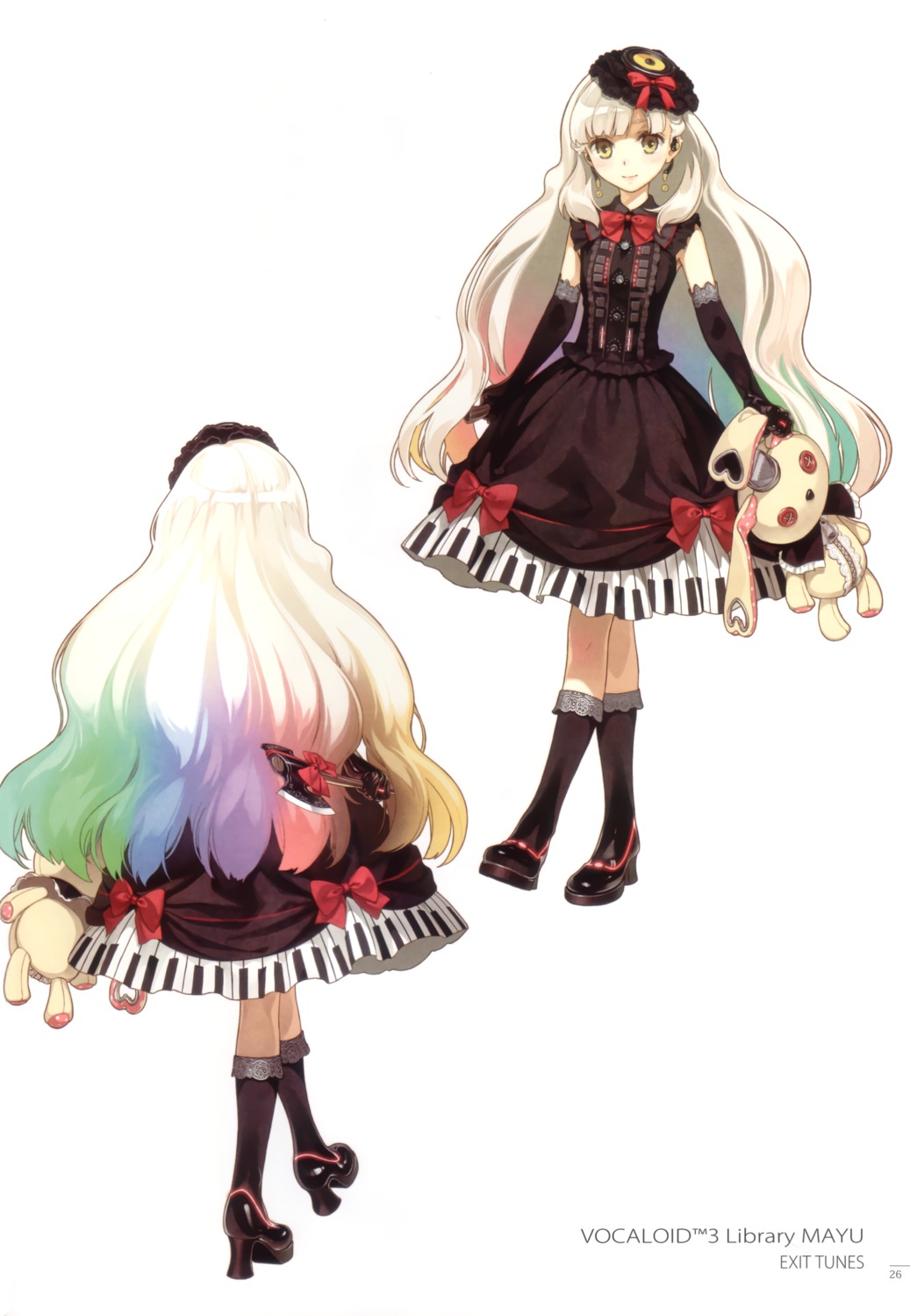 dress, hidari, mayu_(vocaloid), vocaloid