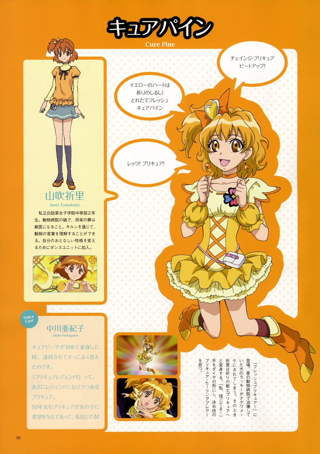 aoyama_mitsuru, fresh_precure!, kagawa_hisashi, precure, profile_page, yamabuki_inori