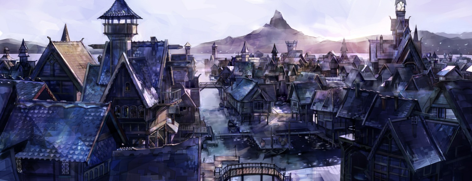 landscape, saiga_tokihito, the_hobbit