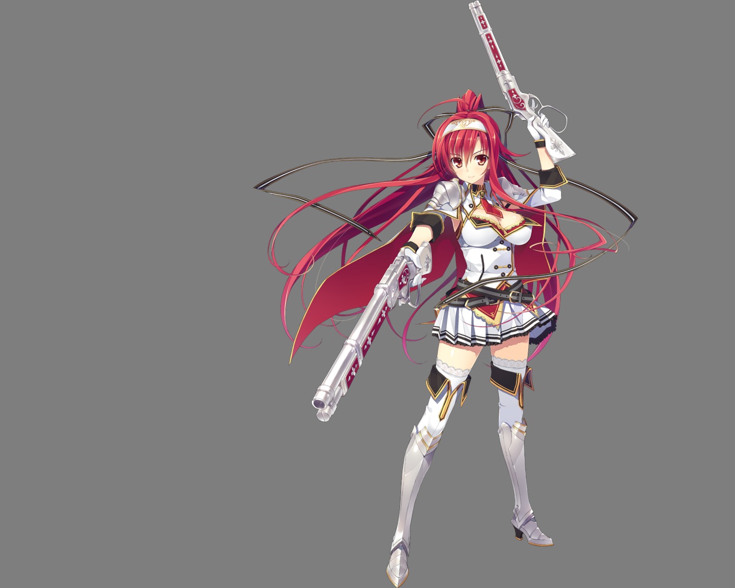 armor, effordom_soft, gun, jyukishi_cutie_bullet, minami_mayu, uniform, yuuki_hagure