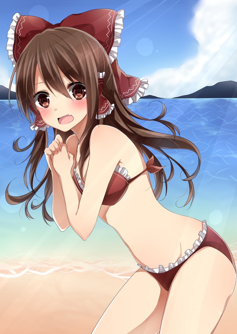 bikini, hakurei_reimu, swimsuits, touhou, yamasuta