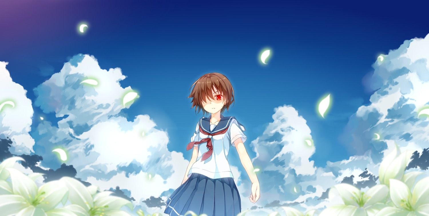 miyanaga_saki, saki, seifuku, yuuri_nayuta