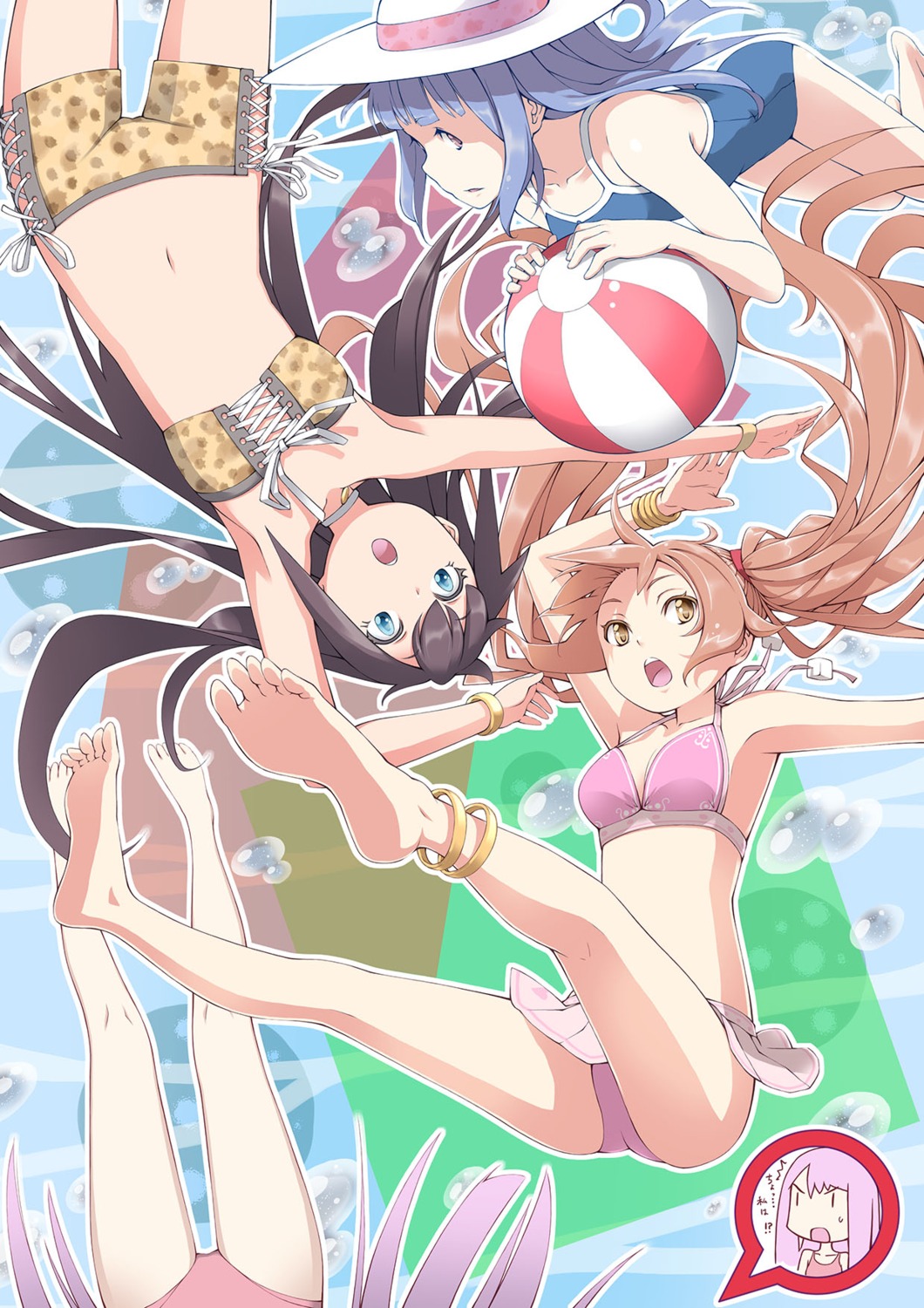 bikini, feet, noraico, swimsuits